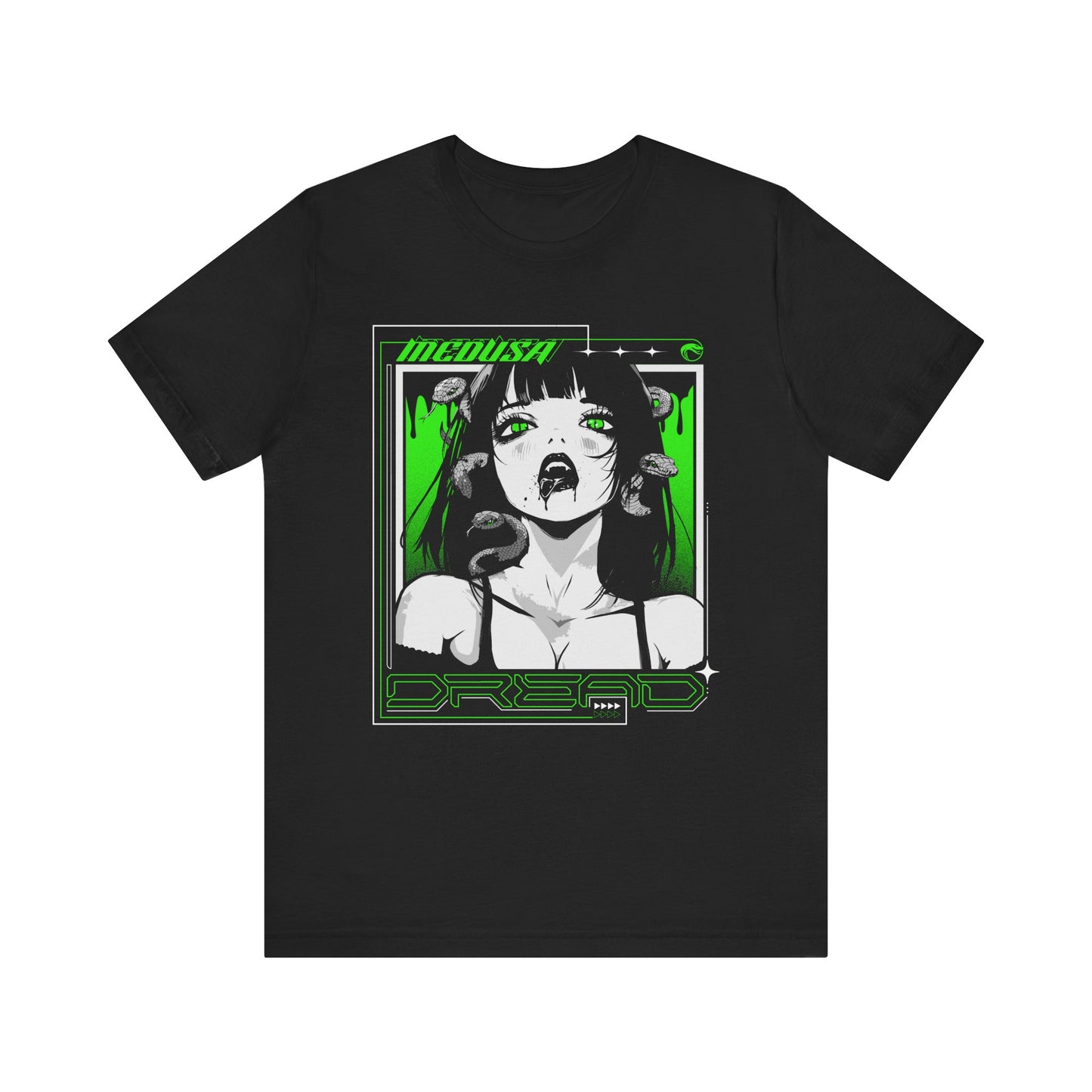 DREAD - Medusa - Black Short Sleeve Tee