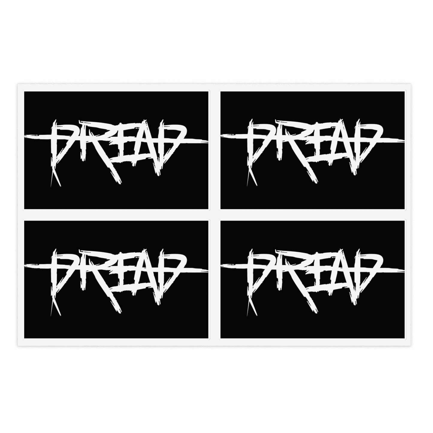 DREAD - Vinyl Sticker (4 Stickers)