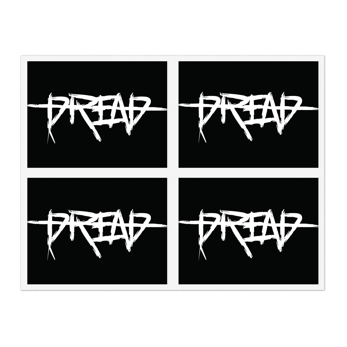 DREAD - Vinyl Sticker (4 Stickers)